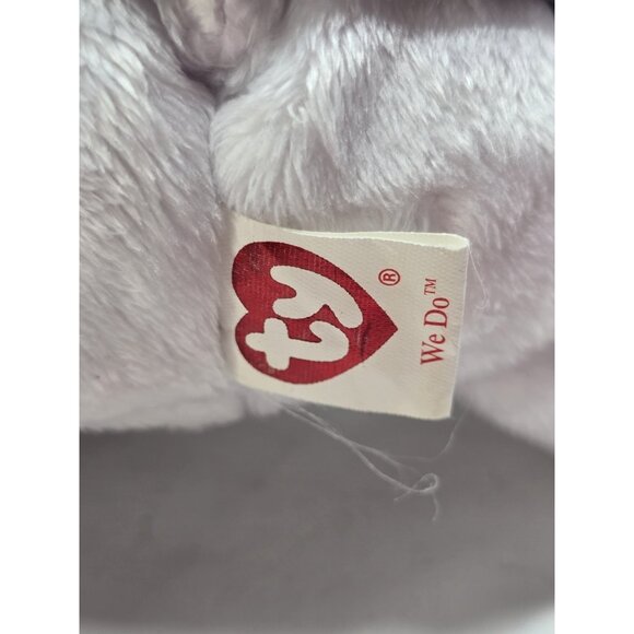 TY We Do Wedding Bear Duo Beanie Baby Bride & Groom 2004 Stuffed Toy - Picture 10 of 13